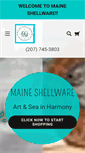 Mobile Screenshot of maineshellware.com